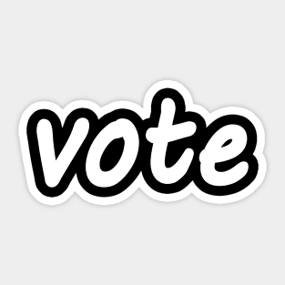 vote Sticker